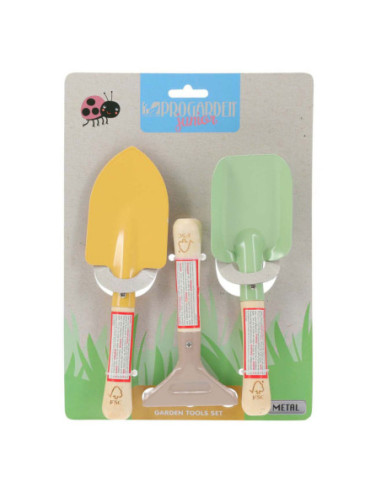 Kinder Tuingereedschapset, 3dlg.