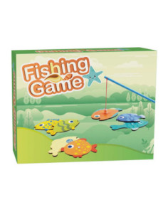 Houten Visvangspel, 9dlg.