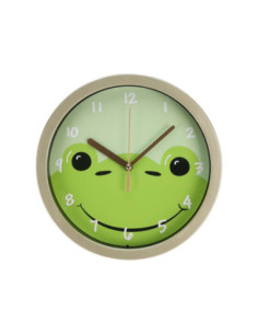 Kinder Wandklok Kikker, 20cm