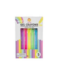 Neon Gel Krijtjes, 5st.