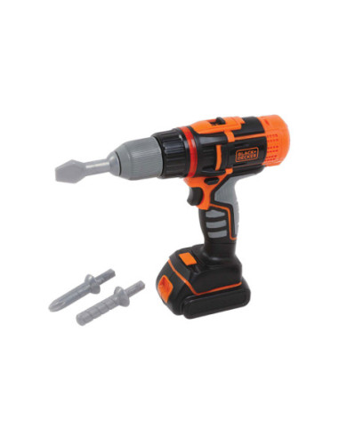 Smoby Black & Decker Boor met 3 Bitjes