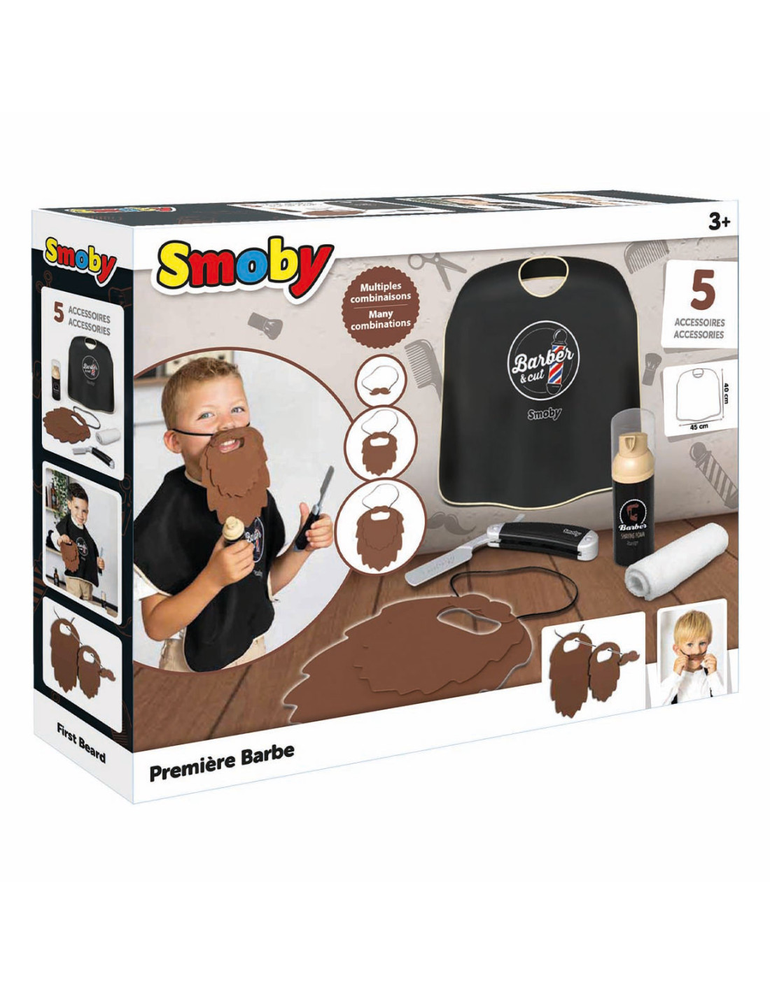 Smoby Barber & Cut Barbier Mijn... Smoby Barber & Cut Barbier Mijn...