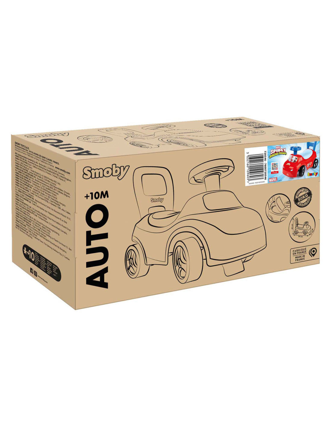 Smoby Loopauto Spidey Smoby Loopauto Spidey