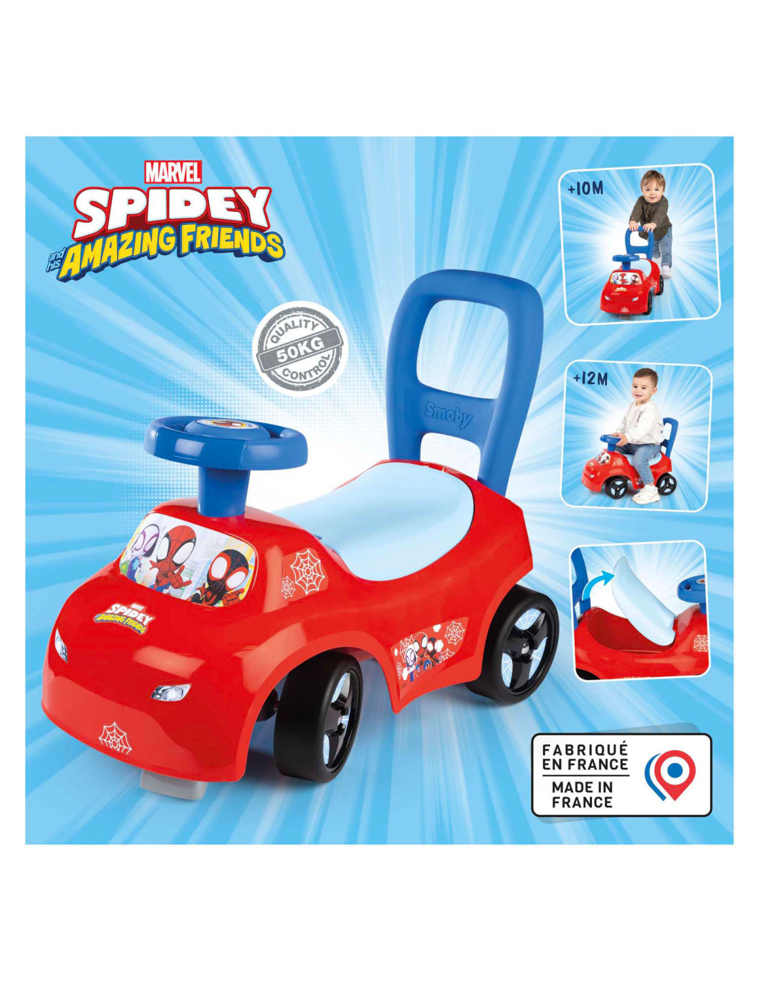 Smoby Loopauto Spidey Smoby Loopauto Spidey