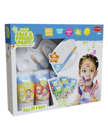 Natural Face & Finger Paint Tube -...
