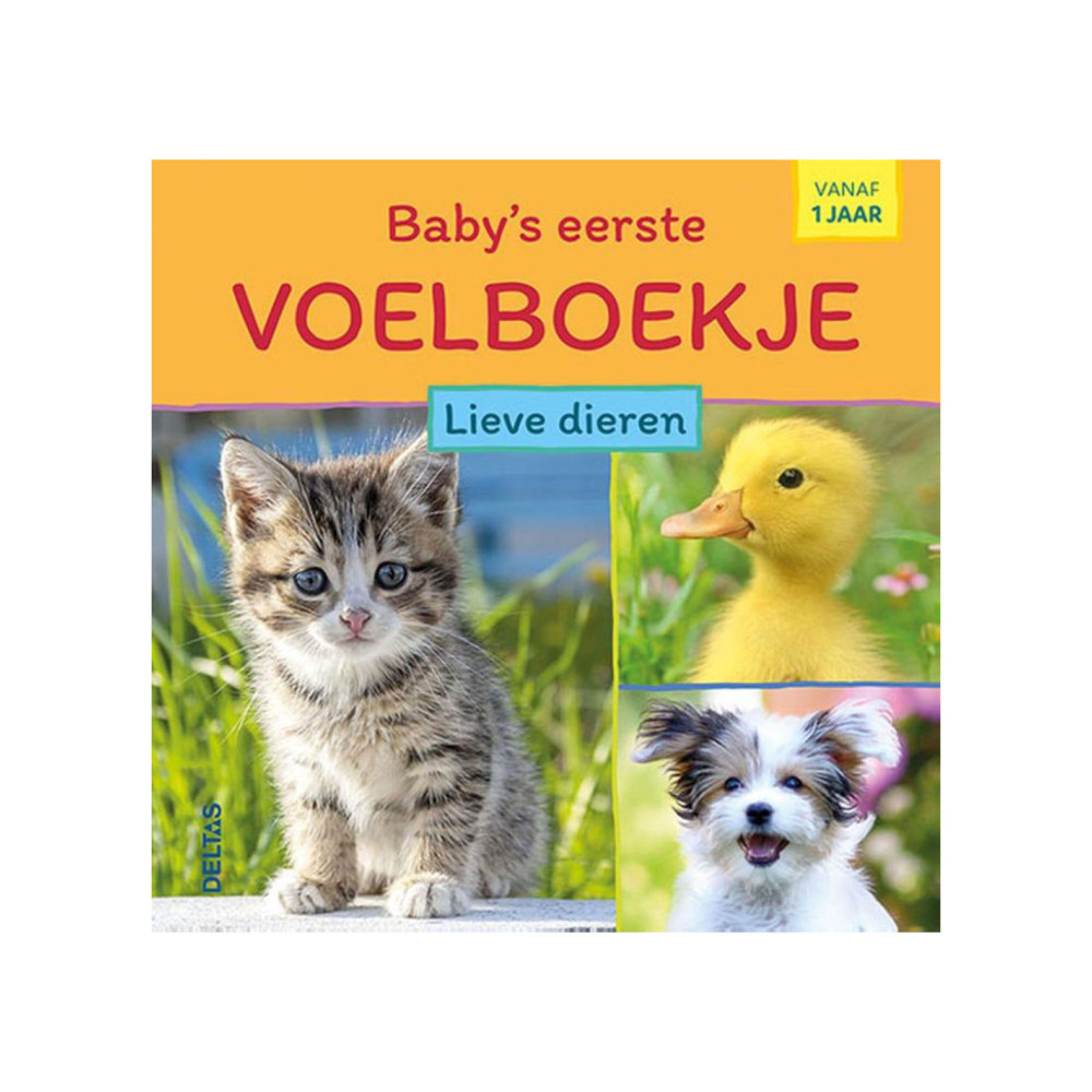 Baby's eerste voelboekje - Lieve dieren
