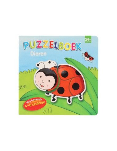 Puzzelboek Dieren - 4 Puzzels