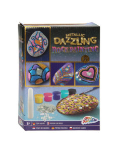 Stenen Schilderen Metallic