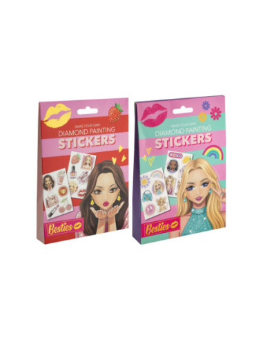 Besties Diamond Painting Stickers,...