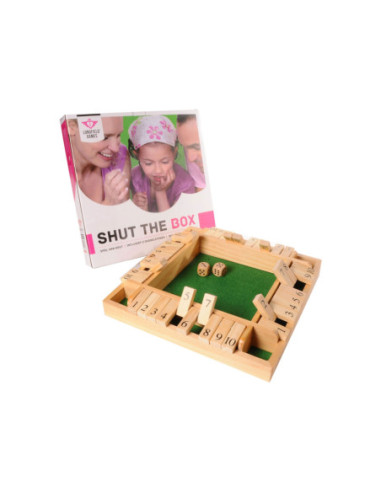 Shut the Box Houten Dobbelspel, 4...