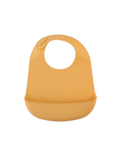 Siliconen Slabbetje Okergeel