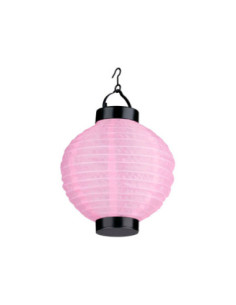 Solar Lampion Roze, 20cm