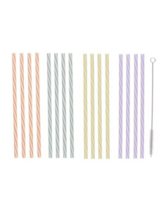 Herbruikbare Rietjes met...