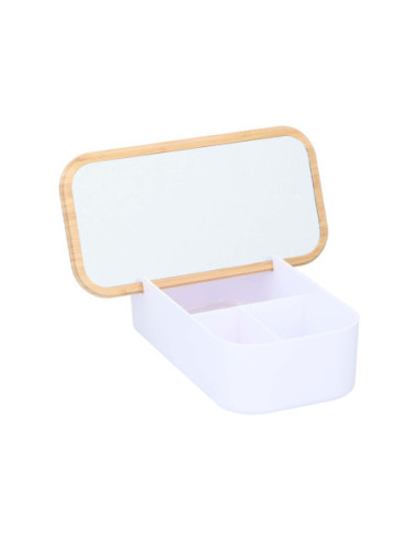Make-up Opberger met Spiegel, 25cm