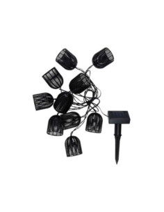 Solar Lichtsnoer Zwart, 420cm