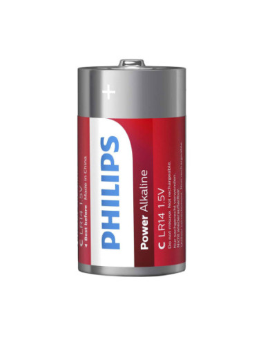 Philips Batterij LR14 C Powerlife