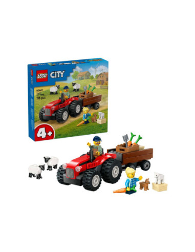 LEGO City 60461 Rode Tractor Met...