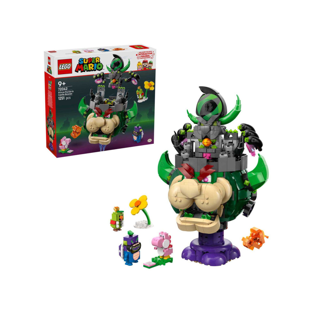 LEGO Super Mario 72042 Prins Florian en Kasteel Bowser