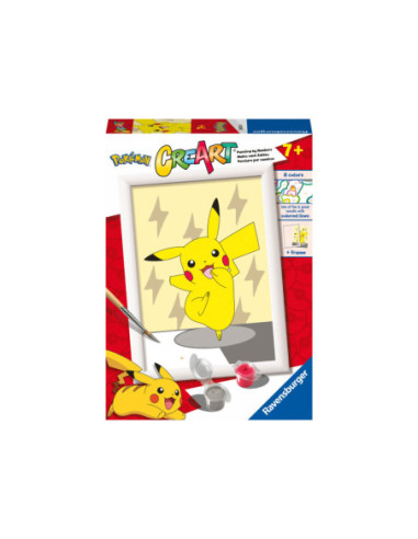 CreArt Schilderen op Nummer - Pikachu...