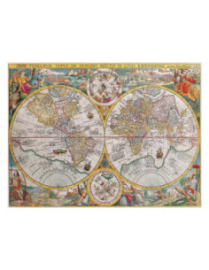 Legpuzzel Wereldkaart 1594,...