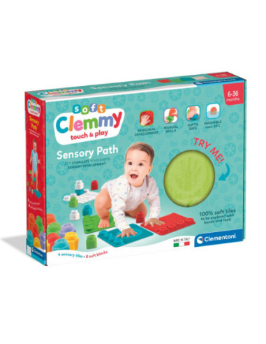 Clementoni Baby Clemmy - Zintuigtegels