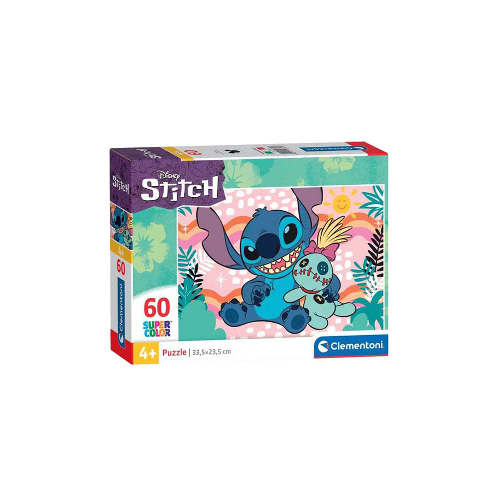 Clementoni Legpuzzel Stitch, 60st.