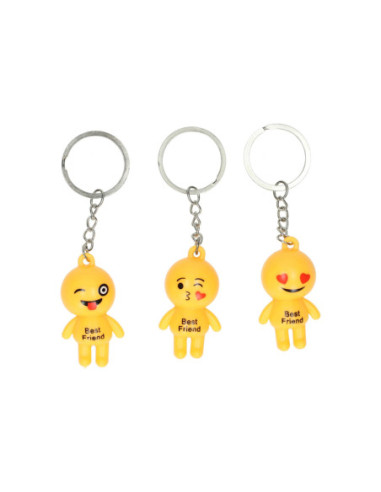 Sleutelhanger Emotie Figuurtje 3D