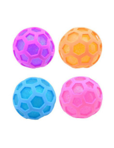 Glitter Squeeze Zeshoek Bal