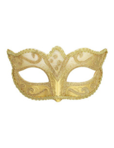 Oogmasker Venice Felina Goud