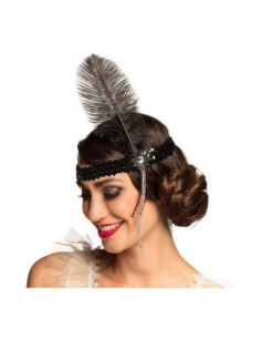 Hoofdband Flapper Zwart