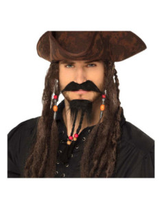 Set Gezichtbeharing Piraat