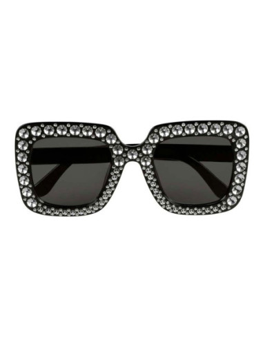 Partybril Bling Bling Zwart