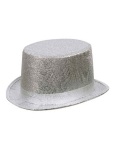Hoed Glitz Zilver