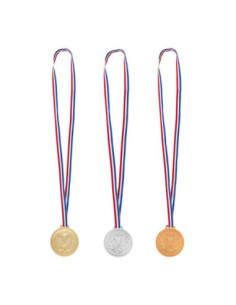 Medailles Podium 6cm, 3st.