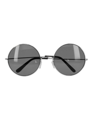 Partybril Hippie XL Grijs