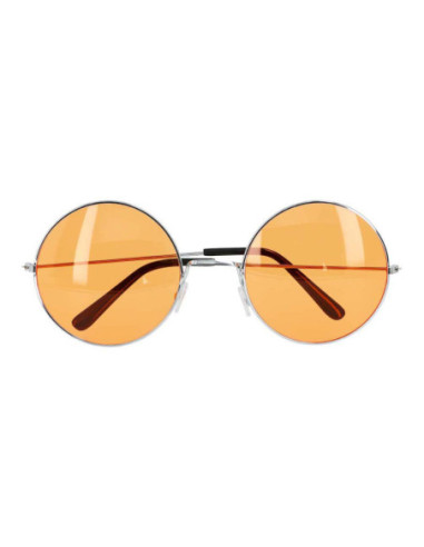 Partybril Hippie XL Oranje