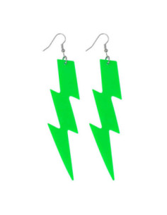 Oorbellen Flash Neon Groen