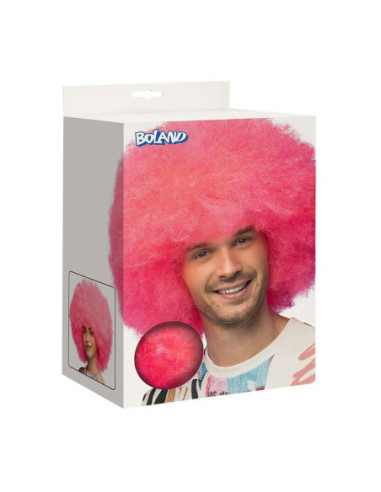 Pruik Sugar Neon Roze