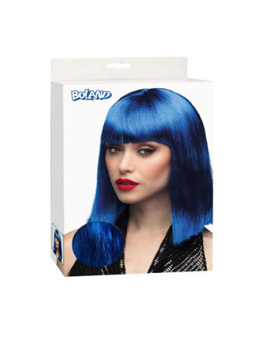 Pruik Dance Blauw