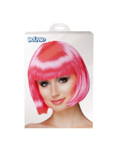 Pruik Cabaret Roze