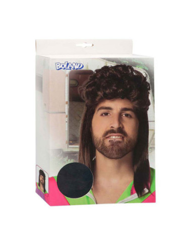 Pruik Larry Bruin