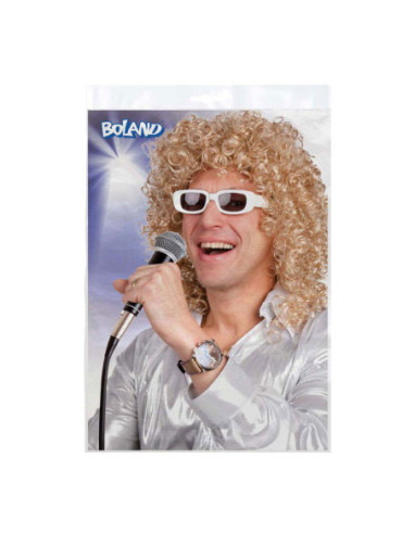 Pruik met Bril