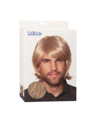 Pruik Spike Blond