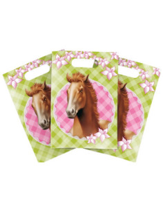 Uitdeelzakjes Paarden, 6st.
