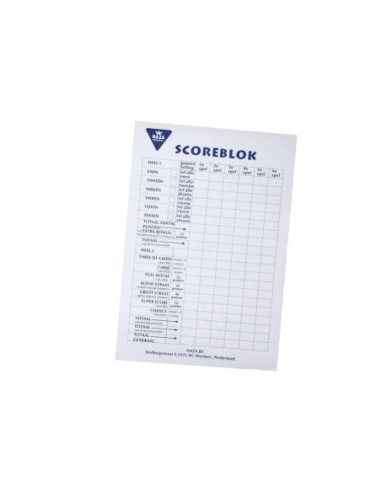 Scoreblok Groot, 50 vellen