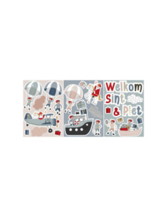 Raamstickers Sint & Co.