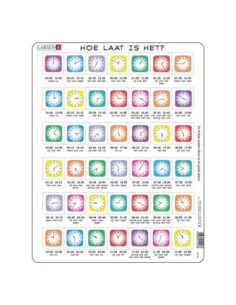 Larsen Legpuzzel Leren Klok...