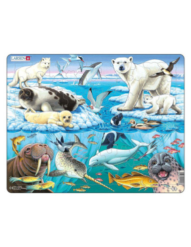 Larsen Legpuzzel Dieren - Pooldieren,...