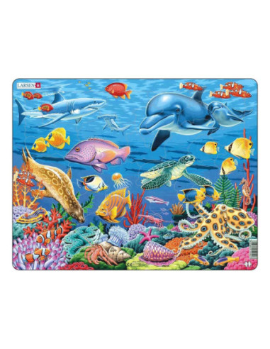 Larsen Legpuzzel Dieren - Koraalrif,...