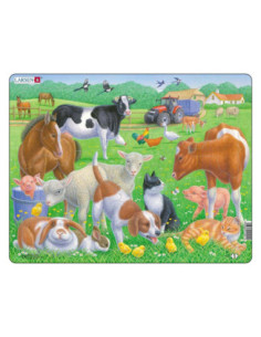 Larsen Legpuzzel Dieren -...